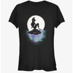 Best Pirce 💯 Disney The Little Mermaid Sunset Ariel 👧 Girls T-Shirt 💯