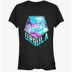 New ⌛ Disney The Little Mermaid Ursula Pentaneon 👧 Girls T-Shirt 🎉