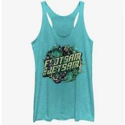 Hot Sale 🎁 Disney The Little Mermaid Flotsam And Jetsam 👧 Girls Tank ✔️