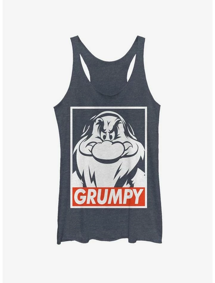 New 🛒 Disney Snow White Grumps 👧 Girls Tank 🎉