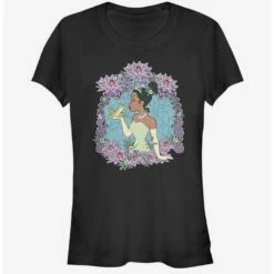 Outlet 🔔 Disney The Princess And The Frog Tiana Love 👧 Girls T-Shirt 😉