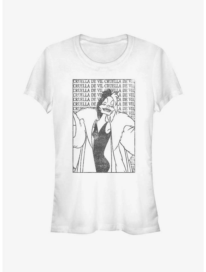 Best reviews of โค๏ธ Disney Villains Cruella De Vil Cruella De Vil ๐ง Girls T-Shirt โ๏ธ