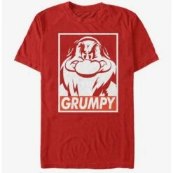 Promo 😀 Disney Snow White And The Seven Dwarfs Grumpy T-Shirt ⌛