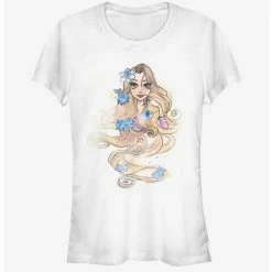 New ⭐ Disney Tangled Let Down Your Hair 👧 Girls T-Shirt 🔥