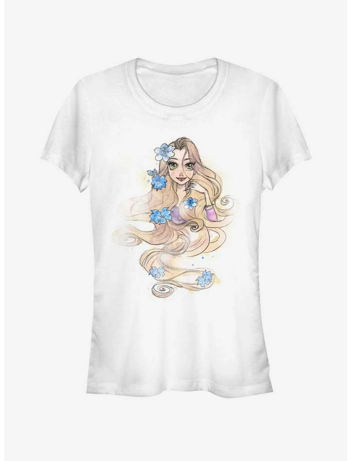 New ⭐ Disney Tangled Let Down Your Hair 👧 Girls T-Shirt 🔥