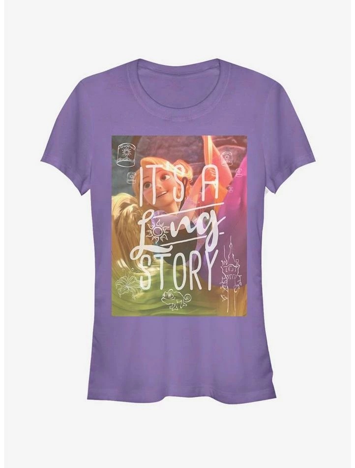 Top 10 β€οΈ Disney Tangled Long Story π§ Girls T-Shirt π€©