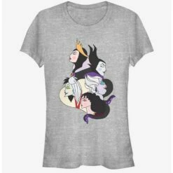 Deals 🎉 Disney Villains Wicked Profile 👧 Girls T-Shirt 😀
