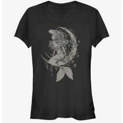 Top 10 💯 Disney The Little Mermaid In A Different Space 👧 Girls T-Shirt 🌟