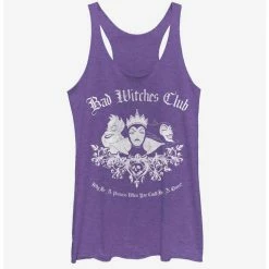 Brand new 😀 Disney Villains Bad Witch Club 👧 Girls Tank ✔️