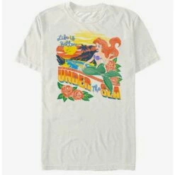 Top 10 ⭐ Disney The Little Mermaid Festive T-Shirt ❤️