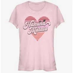 New 🧨 Disney The Lion King Hakuna Heart 👧 Girls T-Shirt 🤩