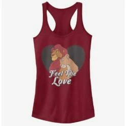 Deals 😀 Disney The Lion King Feel The Love 👧 Girls Tank 🔔