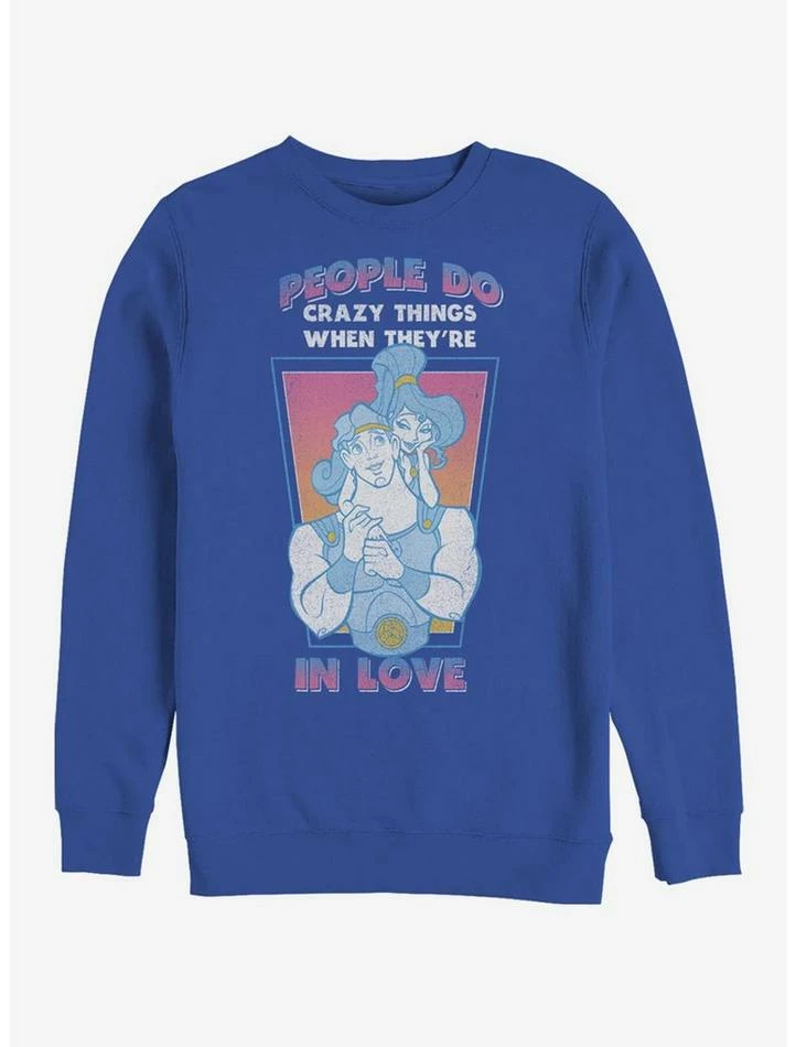 Best reviews of 🔥 Disney Hercules Crazy Things Crew Sweatshirt 🤩