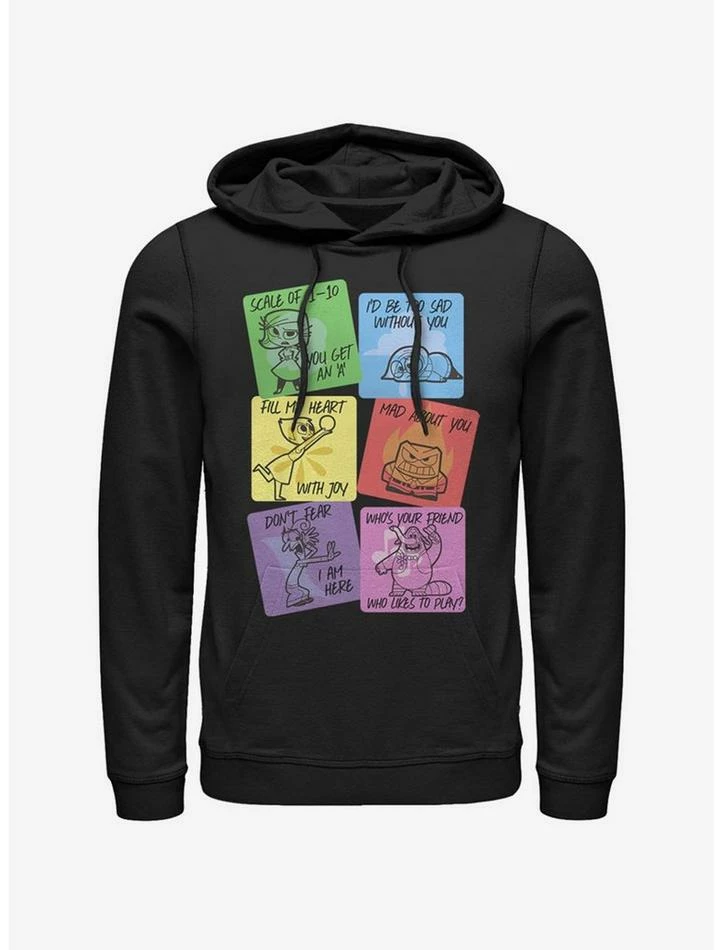 Best deal 💯 Disney Pixar Inside Out V-Day Cards Hoodie 🎉
