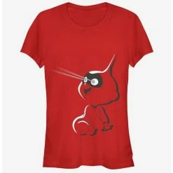 Budget ❤️ Disney Pixar The Incredibles Laser Burn 👧 Girls T-Shirt 😉