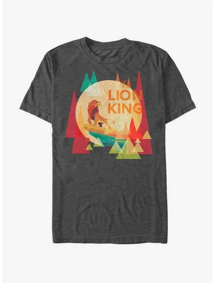 Brand new ๐งจ Disney The Lion King Pride Rock Paper Cut T-Shirt ๐ฅ