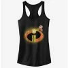 Budget 🎁 Disney Pixar The Incredibles Logo Beam 👧 Girls Tank 😀