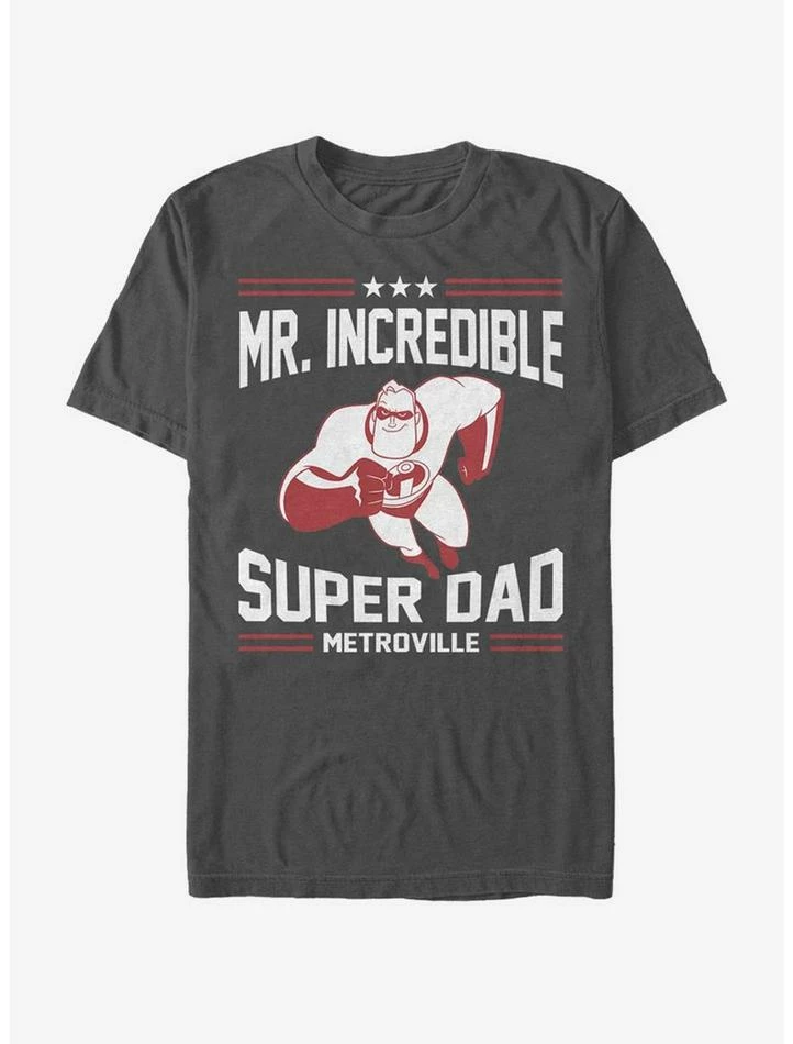 Best Pirce ✨ Disney Pixar The Incredibles Sporty Super Dad T-Shirt 🤩