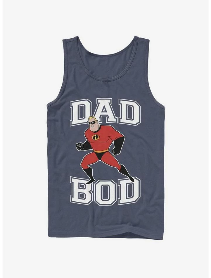 Discount 😉 Disney Pixar The Incredibles Dad Bod Tank 😉