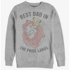 Wholesale 🔔 Disney The Lion King Pride Lands Dad Crew Sweatshirt 👏