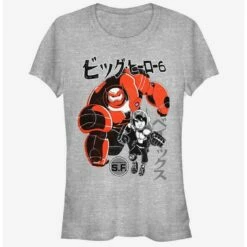 Cheapest ✨ Disney Big Hero 6 Big Hero 👧 Girls T-Shirt 🔔