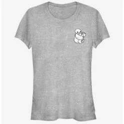 Hot Sale 🌟 Disney Big Hero 6 Baymax Kitty 👧 Girls T-Shirt 🔥