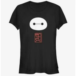 Cheapest 🤩 Disney Big Hero 6 Baymax Stamp 👧 Girls T-Shirt 🛒
