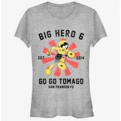 Coupon 🎉 Disney Big Hero 6 Go Go Collegiate 👧 Girls T-Shirt 🔔