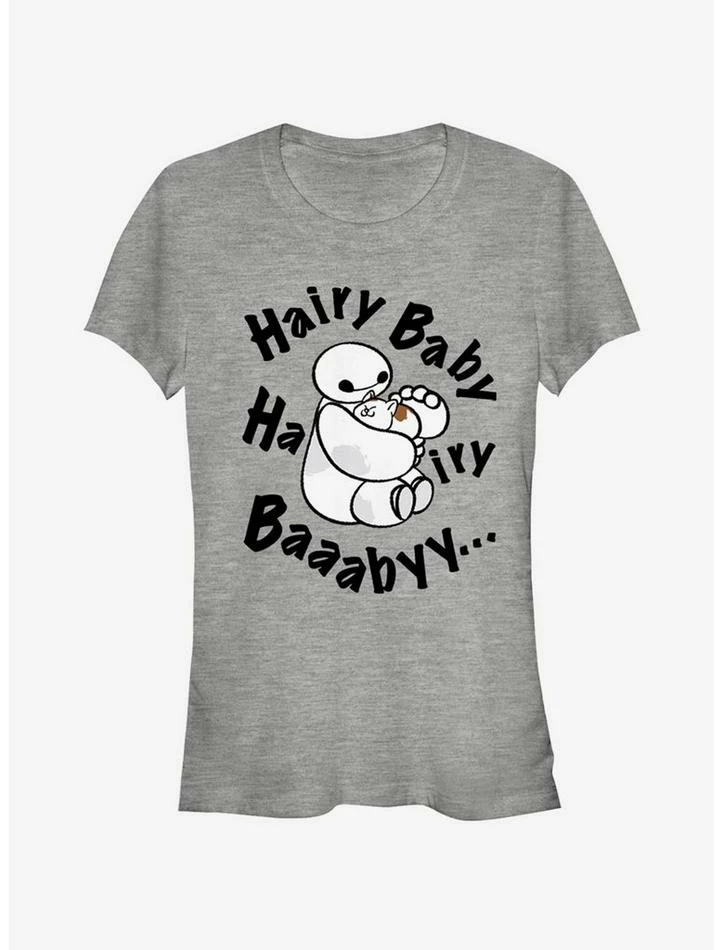 Best Sale 🎁 Disney Big Hero 6 Hairy Baby 👧 Girls T-Shirt 🌟