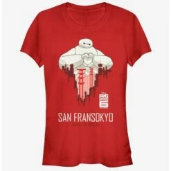 Deals 💯 Disney Big Hero 6 SF Love 👧 Girls T-Shirt 🔥