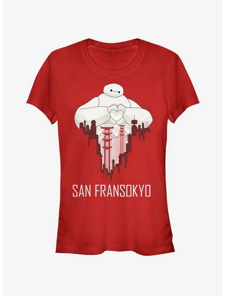 Wholesale 👍 Disney Big Hero 6 SF Love 👧 Girls T-Shirt ❤️
