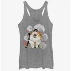 Best Pirce ✨ Disney Big Hero 6 Baymax Hugs 👧 Girls Tank 👍