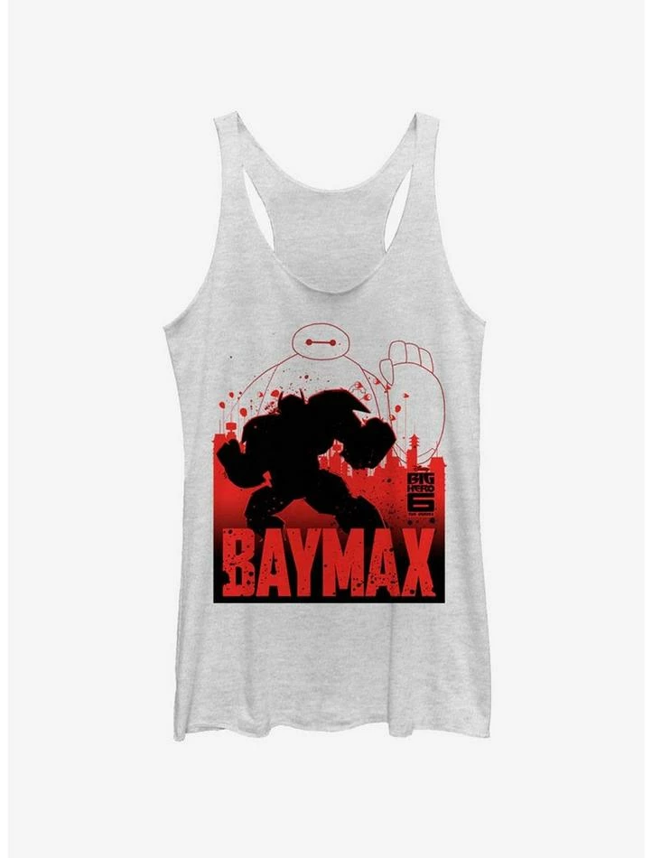 Cheapest 🛒 Disney Big Hero 6 Baymax Shadow 👧 Girls Tank 👍