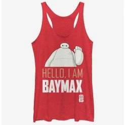 Brand new 🧨 Disney Big Hero 6 Hello Baymax 👧 Girls Tank 🧨