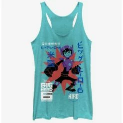 Discount 😉 Disney Big Hero 6 Hiro Poster 👧 Girls Tank 🌟