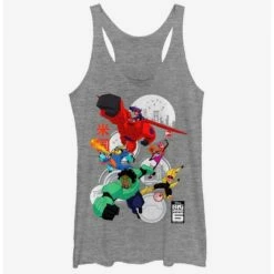 Flash Sale 🧨 Disney Big Hero 6 Robo Team 👧 Girls Tank 😀