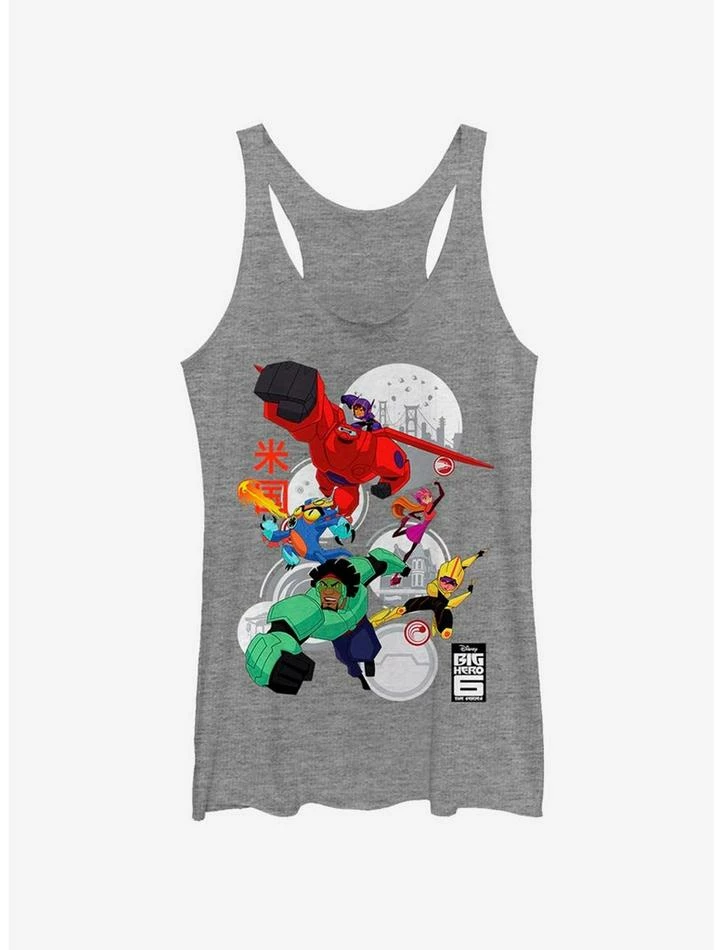 Flash Sale ๐งจ Disney Big Hero 6 Robo Team ๐ง Girls Tank ๐