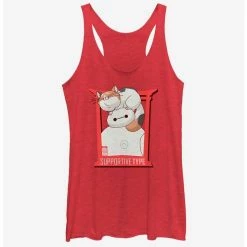 Discount 🔥 Disney Big Hero 6 Supportive Type 👧 Girls Tank 💯