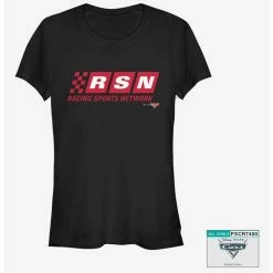 New 🌟 Disney Pixar Cars Racing Sports Network 👧 Girls T-Shirt 🛒