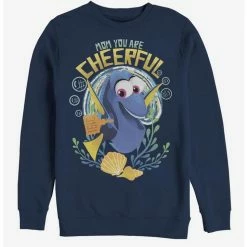 Promo ✔️ Disney Pixar Finding Dory Cheerful Mom Crew Sweatshirt 😍