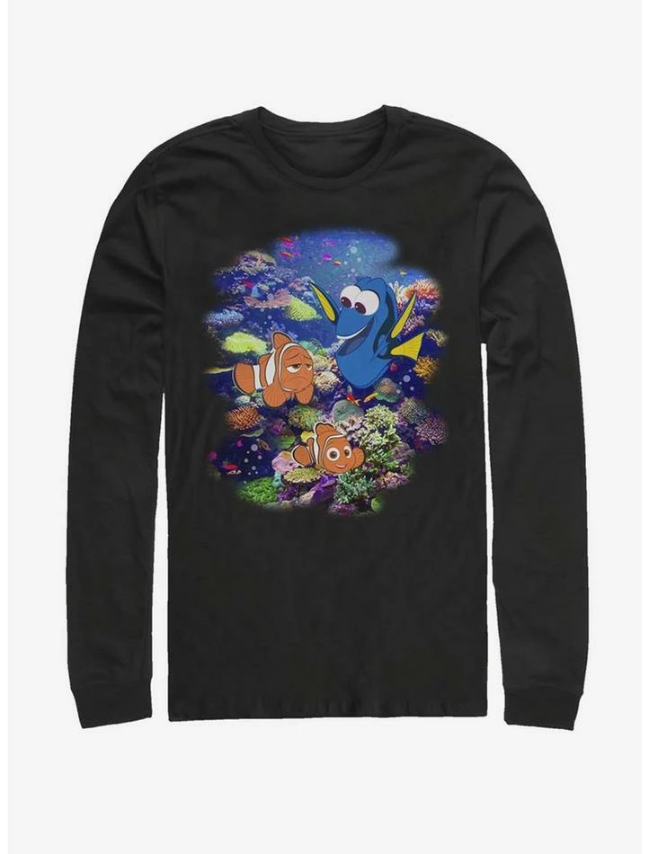 Top 10 😀 Disney Pixar Finding Dory Reef Dory Long-Sleeve T-Shirt ✨