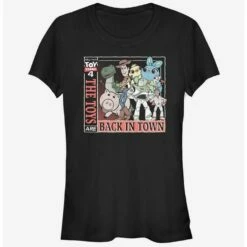 Best Pirce 🎁 Disney Pixar Toy Story 4 Back In Town 👧 Girls T-Shirt 🥰