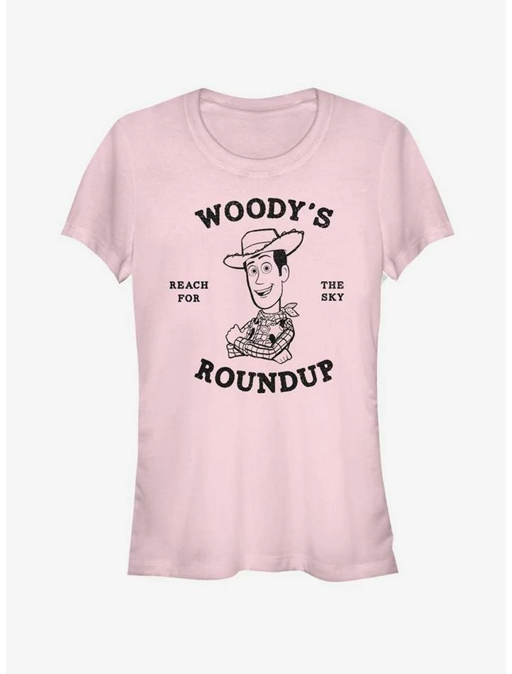Discount ๐ฏ Disney Pixar Toy Story 4 Woody's Roundup ๐ง Girls T-Shirt ๐