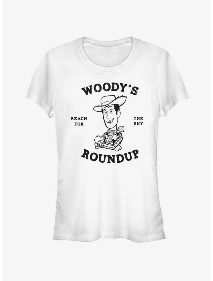 Discount ๐ฏ Disney Pixar Toy Story 4 Woody's Roundup ๐ง Girls T-Shirt ๐ - Image 3