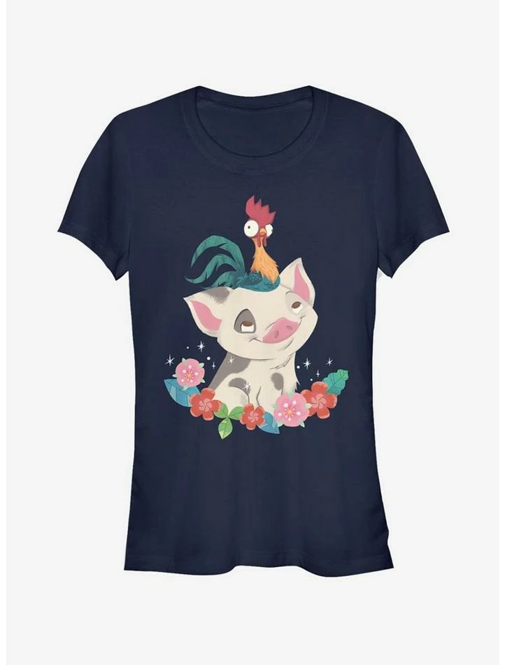 Brand new โจ Disney Moana Tropical Buddies ๐ง Girls T-Shirt ๐