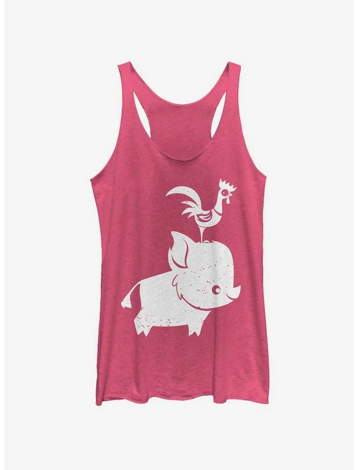 Flash Sale 🎁 Disney Moana Pua And Hei Hei 👧 Girls Tank 👍