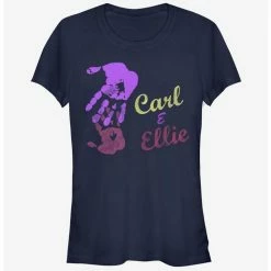 Brand new 🔔 Disney Pixar Up Handprints Of Love 👧 Girls T-Shirt 💯