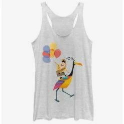 New ✔️ Disney Pixar Up Kevin's Feathers 👧 Girls Tank 😉