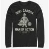 Best deal 💯 Disney Pixar Toy Story 4 Duke Caboom Long-Sleeve T-Shirt 🧨