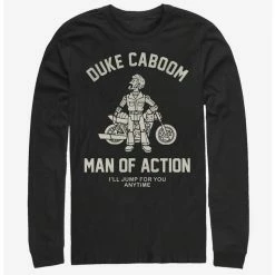 Best deal 💯 Disney Pixar Toy Story 4 Duke Caboom Long-Sleeve T-Shirt 🧨
